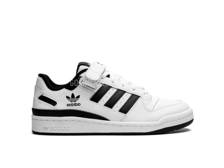 Унисекс кроссовки Adidas Originals Forum 84 Low White Black