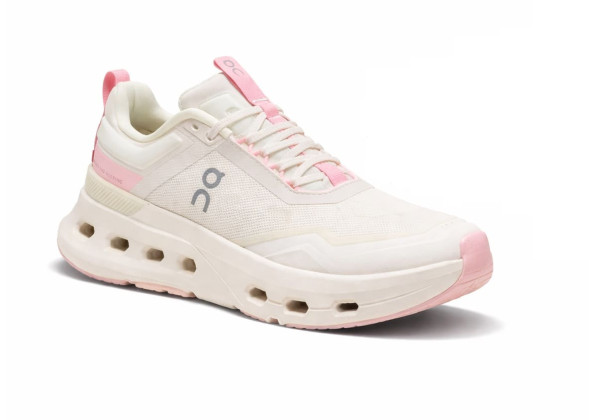 Женские кроссовки On Cloudnova X White/Pink
