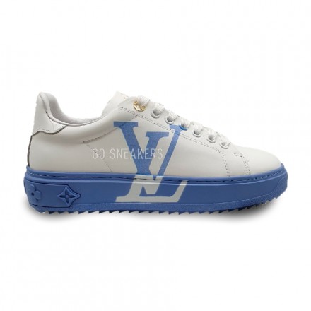 Женские кроссовки Louis Vuitton Charlie низкие голубые