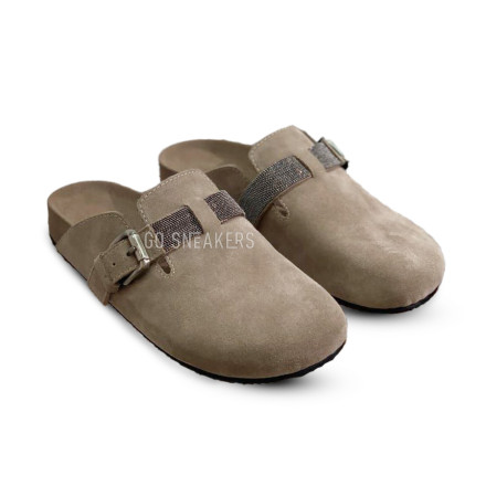 Женские сабо Brunello Cucinelli Sabo Sand