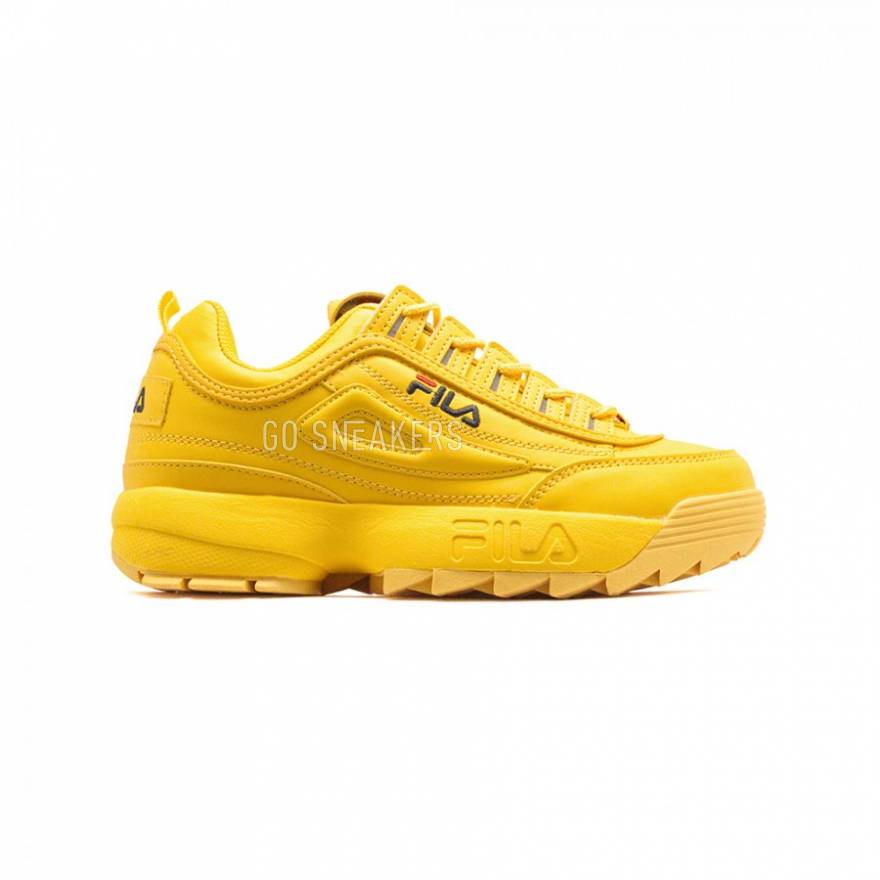 Fila yellow on sale