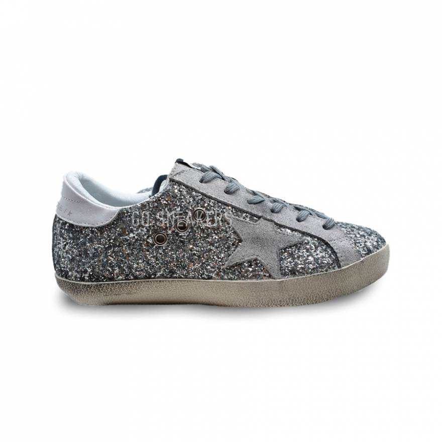 Golden goose sales deluxe brand glitter