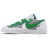Унисекс кроссовки Nike Blazer Low sacai Medium Grey Classic Green