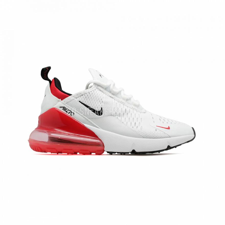 Air max 270 men's white and red discount
