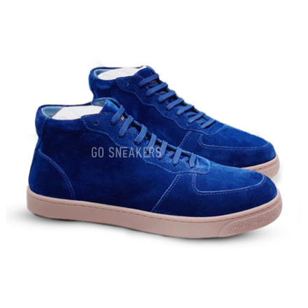 Унисекс кроссовки Brunello Cucinelli Sneaker Suede Blue