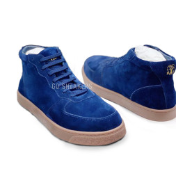 Brunello Cucinelli Sneaker Suede Blue