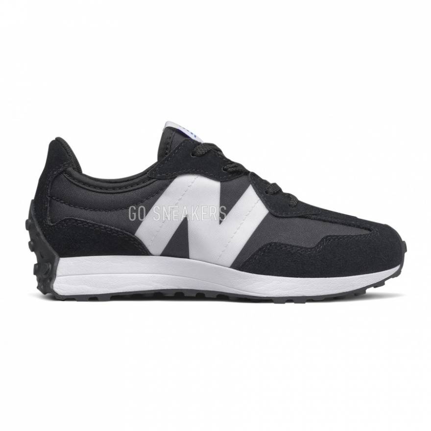 New balance black 327 online