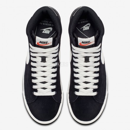 Унисекс кроссовки Nike Blazer Mid Vintage Suede Black