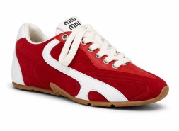 New Balance x Miu Miu Suede White/Red