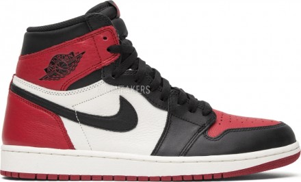 Унисекс кроссовки Nike Air Jordan 1 Retro High OG &#039;Bred Toe&#039;