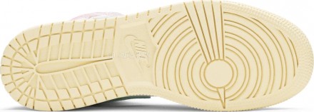 Женские кроссовки Nike Air Jordan 1 Mid SE GS &#039;Ice Cream&#039;