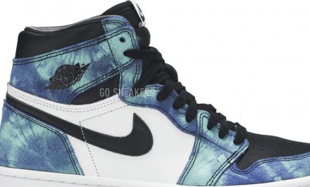 Женские кроссовки Nike Wmns Air Jordan 1 Retro High OG &#039;Tie-Dye&#039;