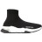 Женские кроссовки Balensiaga SPEED CLEAR SOLE SNEAKER IN BLACK/WHITE