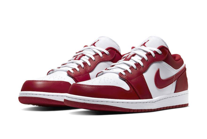 Nike Air Jordan 1 Low Gym Red White 