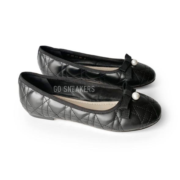 Женские балетки Dior Flats Black