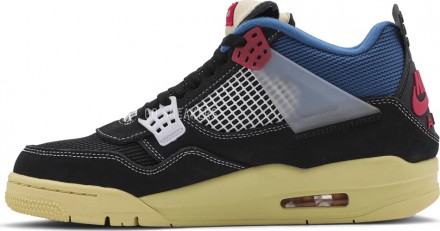 Унисекс кроссовки Nike Union LA x Air Jordan 4 Retro &#039;Off Noir&#039;