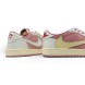 Женские кроссовки Travis Scott x Air Jordan 1 Low OG Pink