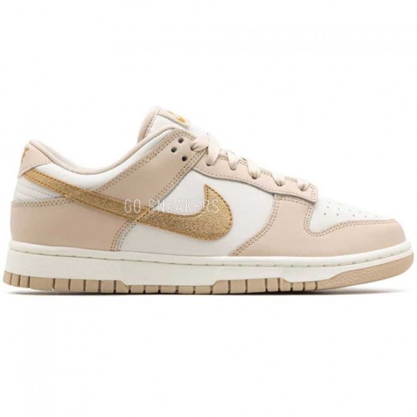 Унисекс кроссовки Nike Dunk Low Gold Swoosh