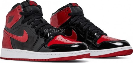 Nike Air Jordan 1 Retro High OG GS &#039;Patent Bred&#039;