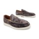 Мужские лоферы Hugo Boss Loafers Suede Brown