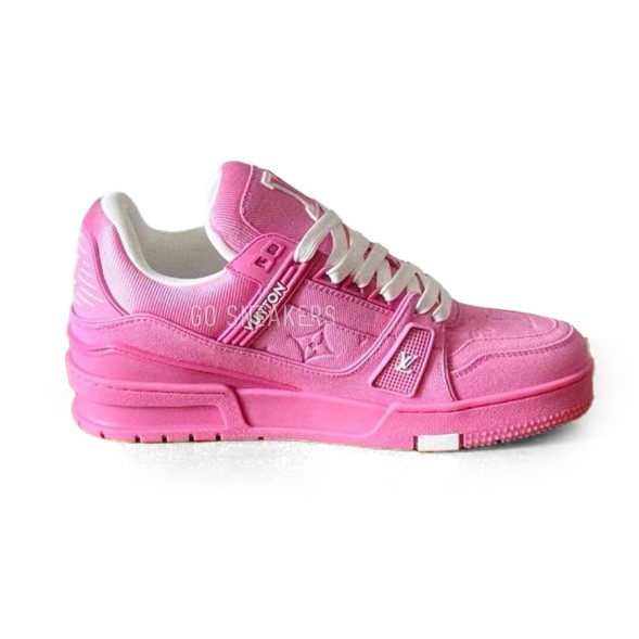 Женские кроссовки Louis Vuitton Trainer Pink